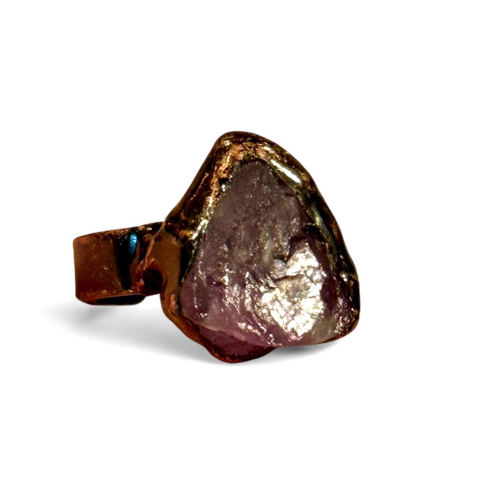 New Fluorite Crystal Ring - Picture 2 of 16